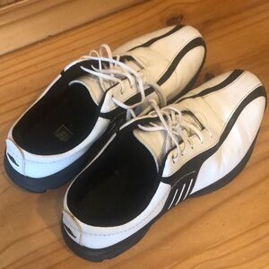 Adidas Golf Shoes 7 Black & White Women